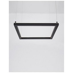 Obrázek pro produkt Závěsné svítidlo ETERNA černý hliník a akryl LED 30W 230V 3000K IP20 stmívatelné - NOVA LUCE