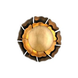 Obrázek pro produkt Nástěnné svítidlo MAGIC GARDEN kov bronz G9 1x20W - HUDSON VALLEY (Corbettt)