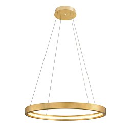 Obrázek pro produkt Závěsné svítidlo JASMINE kov zlatá LED 82W 2700K stmívatelné - HUDSON VALLEY (Corbettt)