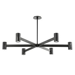 Obrázek pro produkt Závěsné svítidlo PREDOCK ocel/mramor černá LED 23W 2700K stmívatelné - HUDSON VALLEY