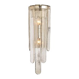 Obrázek pro produkt Nástěnné svítidlo FENWATER sklo bronz E14 2x40W - HUDSON VALLEY