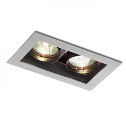 Obrázek pro produkt Zápustné svítidlo MONE II výklopná stříbrná 12V GU5,3 2x50W - RED - DESIGN RENDL