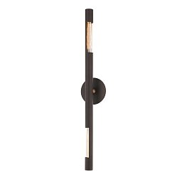 Obrázek pro produkt Nástěnné svítidlo HENDRIX kov bronz E27 2x13W - HUDSON VALLEY (Troy)