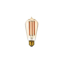Obrázek pro produkt LED žárovka ST64 6W E27 230V čirá stmívatelná 4ks - HUDSON VALLEY