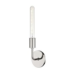 Obrázek pro produkt Nástěnné svítidlo AVA ocel nikl E27 1x40W - HUDSON VALLEY (Mitzi)