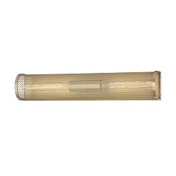 Obrázek pro produkt Nástěnné svítidlo BRITT ocel staromosaz E27 2x40W - HUDSON VALLEY (Mitzi)