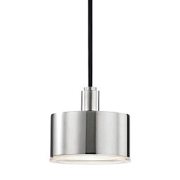 Obrázek pro produkt Závěsné svítidlo NORA ocel/sklo nikl/matná G9 1x6W - HUDSON VALLEY (Mitzi)