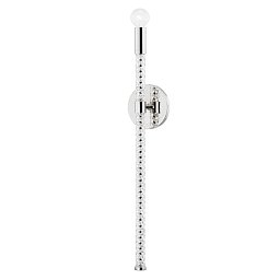 Obrázek pro produkt Nástěnné svítidlo PIPPIN ocel nikl E14 1x60W - HUDSON VALLEY (Mitzi)