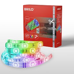 RGB LED pásek 1000 cm 0,08W bílé - BRILO Obrázek pro produkt RGB LED pásek 1000 cm 0,08W bílé - BRILO