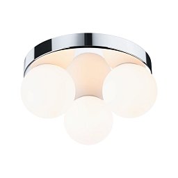 Obrázek pro produkt Selection Bathroom stropní svítidlo Gove IP44 G9 230V max. 3x20W chrom/satén - PAULMANN
