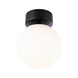 Obrázek pro produkt Selection Bathroom LED stropní svítidlo Gove IP44 3000K 230V 9W černá mat/satén - PAULMANN