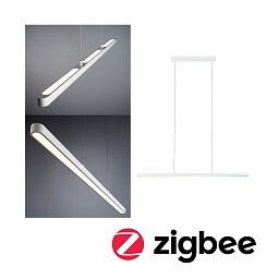 Obrázek pro produkt LED závěsné svítidlo Lento měnitelná bílá 3x13,5W bílá mat stmívatelné - PAULMANN