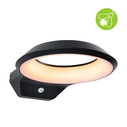 Obrázek pro produkt LED venkovní nástěnné svítidlo Anela pohybové čidlo neláká hmyz IP44 245x309mm 2200K 12W 230V antracit hliník - PAULMANN