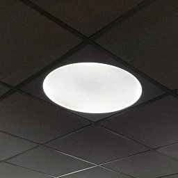 SLC Circular Frame kruhová deska pro LED panel černá - TLG Obrázek pro produkt SLC Circular Frame kruhová deska pro LED panel černá - TLG