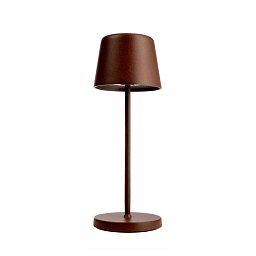 Deko-Light nabíjecí svítidlo, Canis Mini, 2,3 W, 2200/3000 K, 3,7V DC 110 lm rezavá IP65 - LIGHT IMPRESSIONS Obrázek pro produkt Deko-Light nabíjecí svítidlo, Canis Mini, 2,3 W, 2200/3000 K, 3,7V DC 110 lm rezavá IP65 - LIGHT IMPRESSIONS