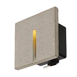 Obrázek pro produkt CONCRETO EL nástěnné zápustné svítidlo šedé, 3,2 W, 15 lm, 3000 K - BIG WHITE (SLV)