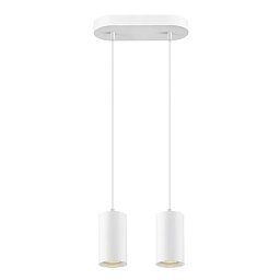 Obrázek pro produkt ASTO TUBE závěsné svítidlo, GU10, délka závěsu 250 cm, max. 2x 10 W, bílá - BIG WHITE (SLV)
