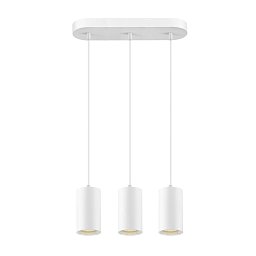 Obrázek pro produkt ASTO TUBE závěsné svítidlo, GU10, délka závěsu 250 cm, max. 3x 10 W, bílá - BIG WHITE (SLV)