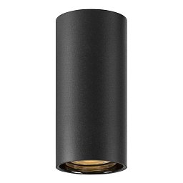 Obrázek pro produkt ASTO TUBE stropní přisazené svítidlo, válcové, max. 1x 10 W, černé - BIG WHITE (SLV)