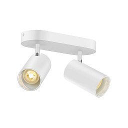 Obrázek pro produkt ASTO TUBE stropní přisazené svítidlo, válcové, max. 2x 10 W, bílé - BIG WHITE (SLV)