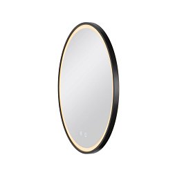 TRUKKO 60 zrcadlo Ø 60 cm, chrom, černý okraj - BIG WHITE (SLV) Obrázek pro produkt TRUKKO 60 zrcadlo Ø 60 cm, chrom, černý okraj - BIG WHITE (SLV)