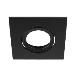 Obrázek pro produkt UNIVERSAL DOWNLIGHT kryt pro downlight IP20, výkyvný, hranatý, černý - BIG WHITE (SLV)