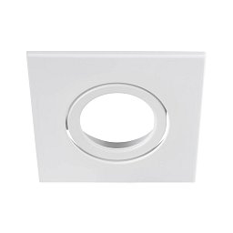 Obrázek pro produkt UNIVERSAL DOWNLIGHT kryt pro downlight IP20, výkyvný, hranatý, bílý - BIG WHITE (SLV)