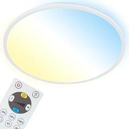 Obrázek pro produkt Slim CCT svítidlo LED panel, pr. 42 cm, 22 W, bílé - BRILO