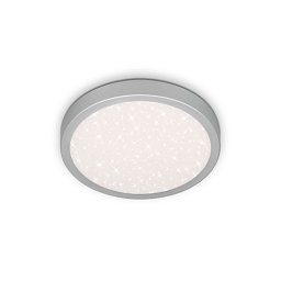 Obrázek pro produkt LED stropní svítidlo pr. 28 cm 18W 2000lm stříbrná - BRILO