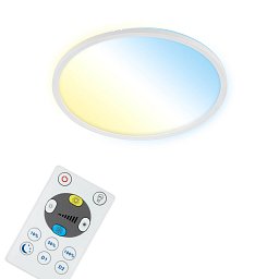 CCT svítidlo LED panel, pr. 42 cm, 22 W, 3000 lm, bílé - BRILO Obrázek pro produkt CCT svítidlo LED panel, pr. 42 cm, 22 W, 3000 lm, bílé - BRILO