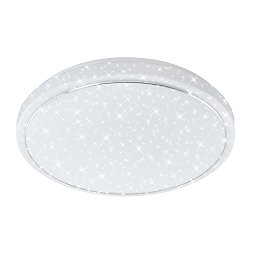 Obrázek pro produkt LED stropní svítidlo hvězdné nebe, pr. 38,5 cm, 18 W, bílé - BRILO
