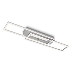 Obrázek pro produkt LED stropní svítidlo, 82,7 cm, 40 W, 4400 lm, hliník - BRILO
