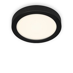 Obrázek pro produkt LED stropní svítidlo, pr. 22,5 cm, 16,5 W, černá - BRILONER