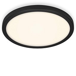 Obrázek pro produkt LED stropní svítidlo, pr. 40,5 cm, 24,5 W, černá - BRILONER