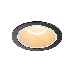 Obrázek pro produkt VÝPRODEJ VZORKU - NUMINOS® DL XL vnitřní LED zápustné stropní svítidlo černá/bílá 3000 K 40° - BIG WHITE (SLV)