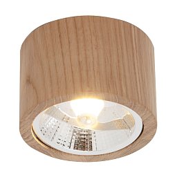 Obrázek pro produkt Stropní svítidlo OAK 3010103 dřevo GU10/ES111 15W IP20 - ZUMALINE