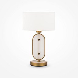 Obrázek pro produkt Stolní lampa Marmo E27 40W zlatá kov - MAYTONI