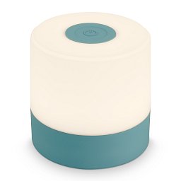 Obrázek pro produkt LED nabíjecí stolní lampa, 7 cm, 2W, 150lm, modrá - BRILO