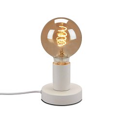 Obrázek pro produkt Stolní lampa, pr. 10 cm, max. 10 W, bílé - BRILO