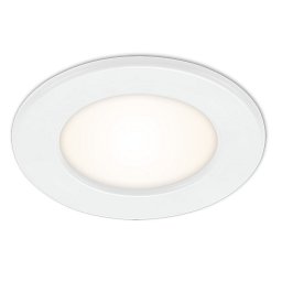 Obrázek pro produkt LED vestavné svítidlo, pr. 11,5 cm, LED modul, 6W, 600 lm, bílé - BRILONER