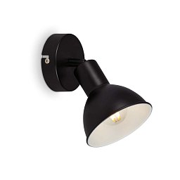 Obrázek pro produkt Bodové svítidlo pr. 9 cm 1x E14 max. 25W černá - BRILO