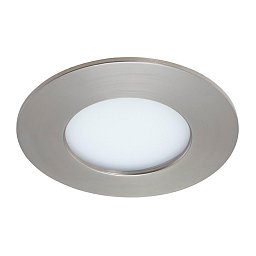 Obrázek pro produkt LED vestavné svítidlo, pr. 8,5 cm, 5 W, matný nikl - BRILONER