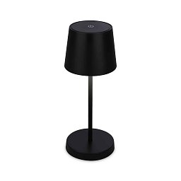 Obrázek pro produkt LED nabíjecí stolní lampa 26 cm 2,6W 150lm černá - BRILO