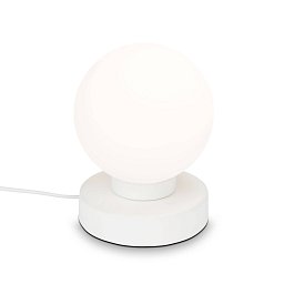 Obrázek pro produkt Stolní lampa, 15,7 cm, max. 25 W, bílé - BRILO