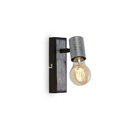 Obrázek pro produkt Bodové svítidlo 16,5 cm 1x E27 max. 60W antická stříbrná - BRILONER