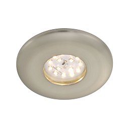 Obrázek pro produkt LED vestavné svítidlo, pr. 9,3 cm, 5 W, matný nikl - BRILONER