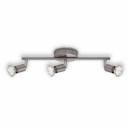 Obrázek pro produkt Bodové svítidlo 38,5 cm 3xGU10 3W 250lm matný nikl - BRILO