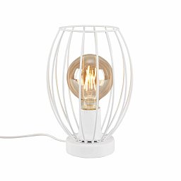 Obrázek pro produkt Stolní lampa, 25,6 cm, max. 25 W, bílé - BRILO