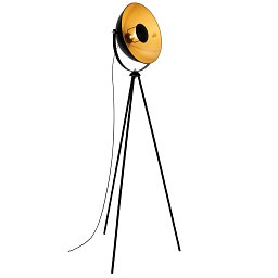 Obrázek pro produkt Stojací svítidlo 160cm 1x E27 60W černá - BRILO