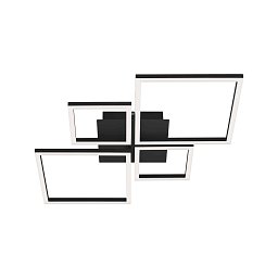 Obrázek pro produkt LED rám 75 cm 2x48W 4000lm černá - BRILO